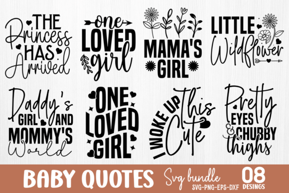 ✨ Baby SVG Bundle: A Premium Graphic Design Asset for Content Creators