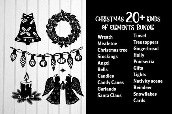 Christmas Elements Silhouette: A Designer’s Honest Take