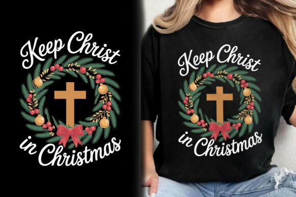Keep Christ in Christmas Christian Shirt Design Review