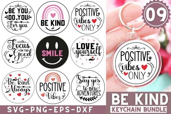 Keychain Motivational SVG Bundle: A Crafty Graphic Design Asset for Local Businesses