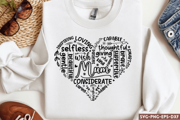 Mother’s Day Heart SVG – A Versatile Graphic for Crafts and Creative Projects