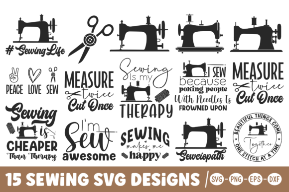Putting Sewing SVG Bundle to the Test in Real Projects
