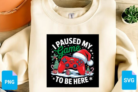 Santa Christmas T-Shirt Design SVG, PNG Review for Real Projects