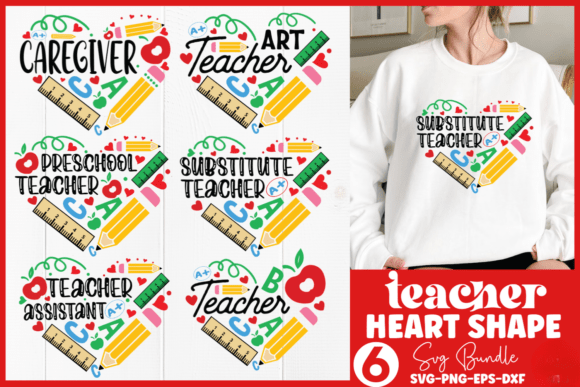 Teacher Heart Shape SVG Bundle: A Practical Design Evaluation