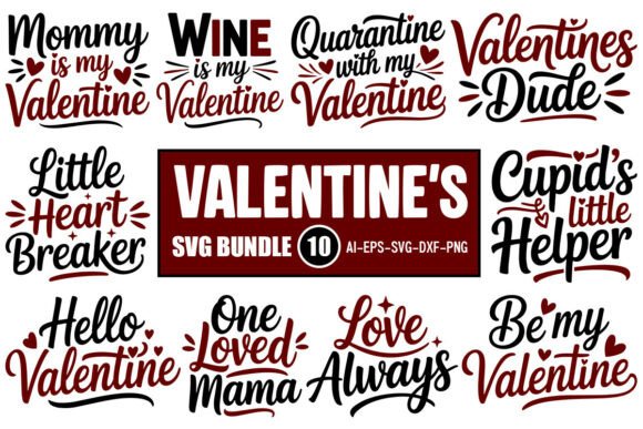 Valentine’s SVG Design Bundle: A Graphics Powerhouse for T-Shirt and Content Creators